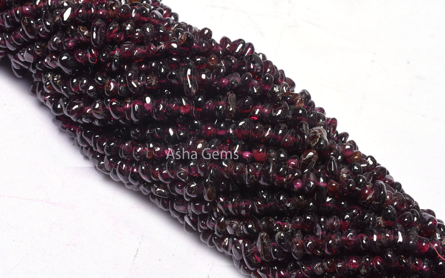 34 Inch Strand Natural Garnet Gemstone Uncut Chips Raw Nuggets Smooth Beads,Fine Quality Hyderabadi Garnet Chips Garnet Bead Uncut Chip SALE