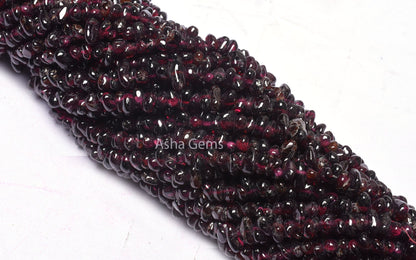 34 Inch Strand Natural Garnet Gemstone Uncut Chips Raw Nuggets Smooth Beads,Fine Quality Hyderabadi Garnet Chips Garnet Bead Uncut Chip SALE