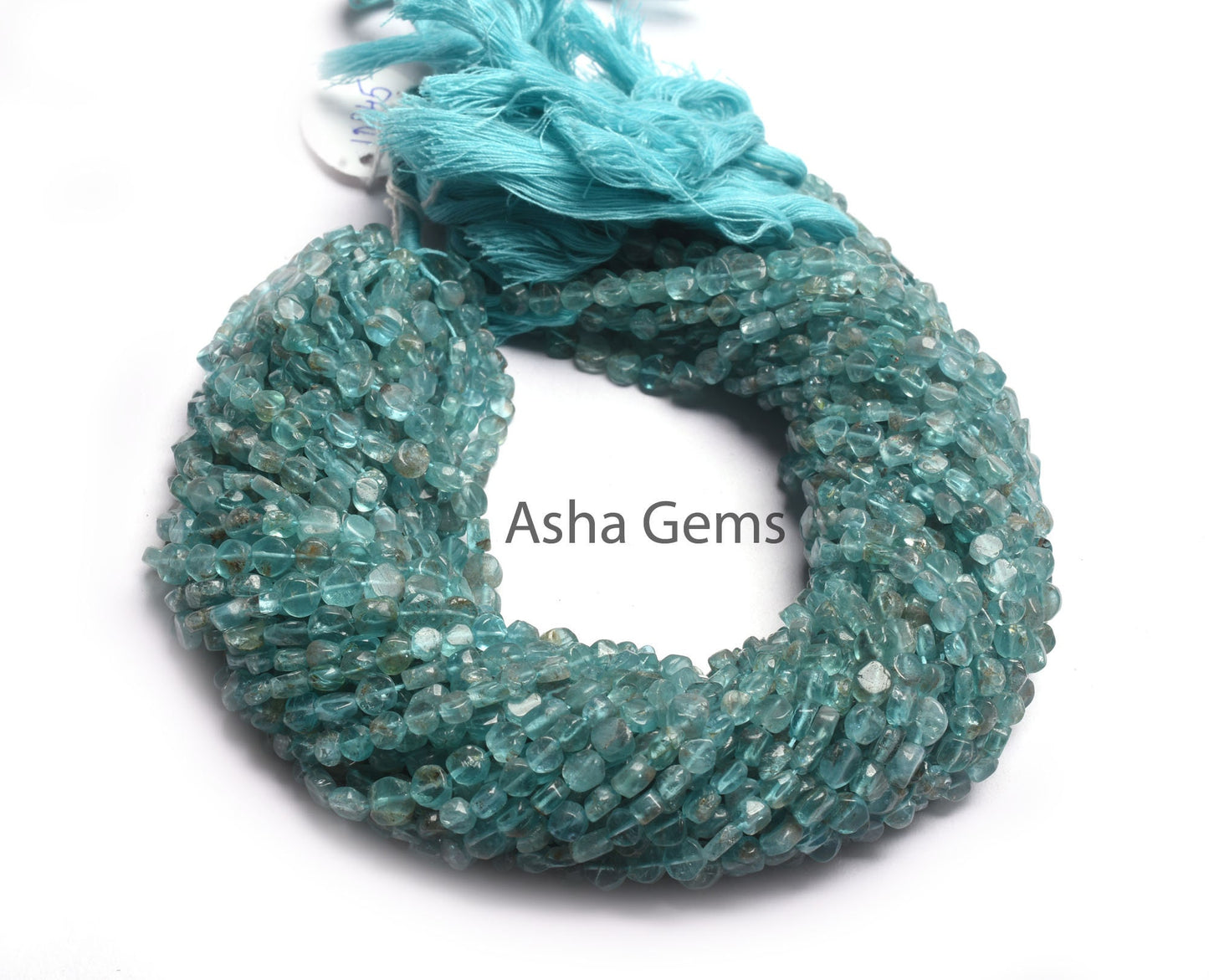 Sky Blue Apatite Smooth Coin Gemstone Beads,13" Strand Natural apatite Uneven Flat Coin Straight Drill Beads, Sky Apatite Bead Jewelry Sale