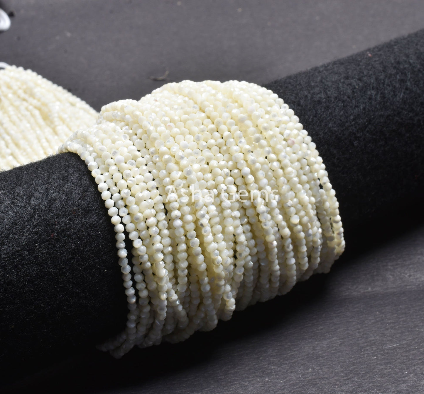 3.2mm Beautiful White Mother Of Pearl Micro Cut Rondelle Beads,Fine Natural Mop Machine Cut Gemstone Loose Bead Mother Of Pearl Jewelry SALE