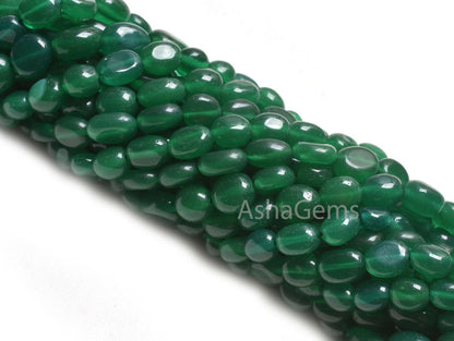 Fine Quality Green Quartz Oval Handmade Gemstone Beads,12"Strand Green Quartz smooth Oval Straight Drill Bead Jewelry Making Handicraft SALE