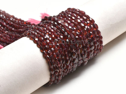 Beautiful Garnet faceted Hand Cut Oval Gemstone Loose beads, Natural Garnet Oval Briolette Straight Drill bead, Garnet Beads Jewelry Crafts