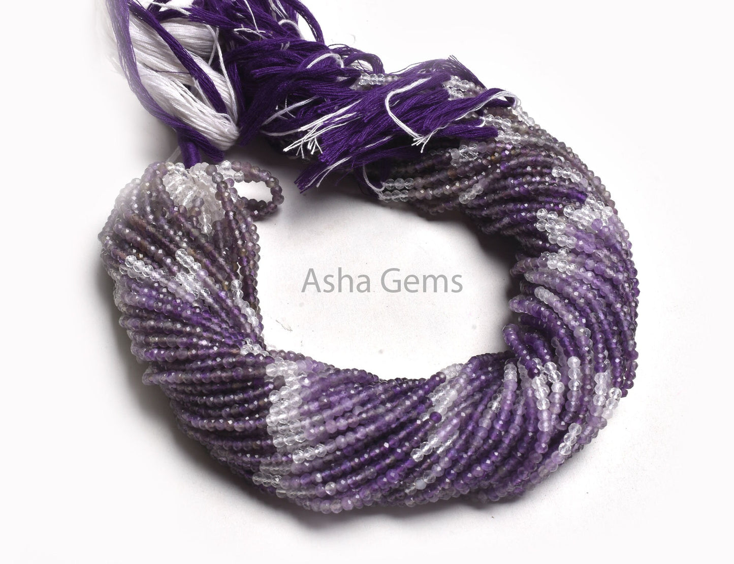 3 mm Natural Amethyst Faceted Micro Cut Faceted Beads, Shaded Purple Amethyst Machine Cut Gemstone Beads, amethyst Bead Jewelry Makings SALE