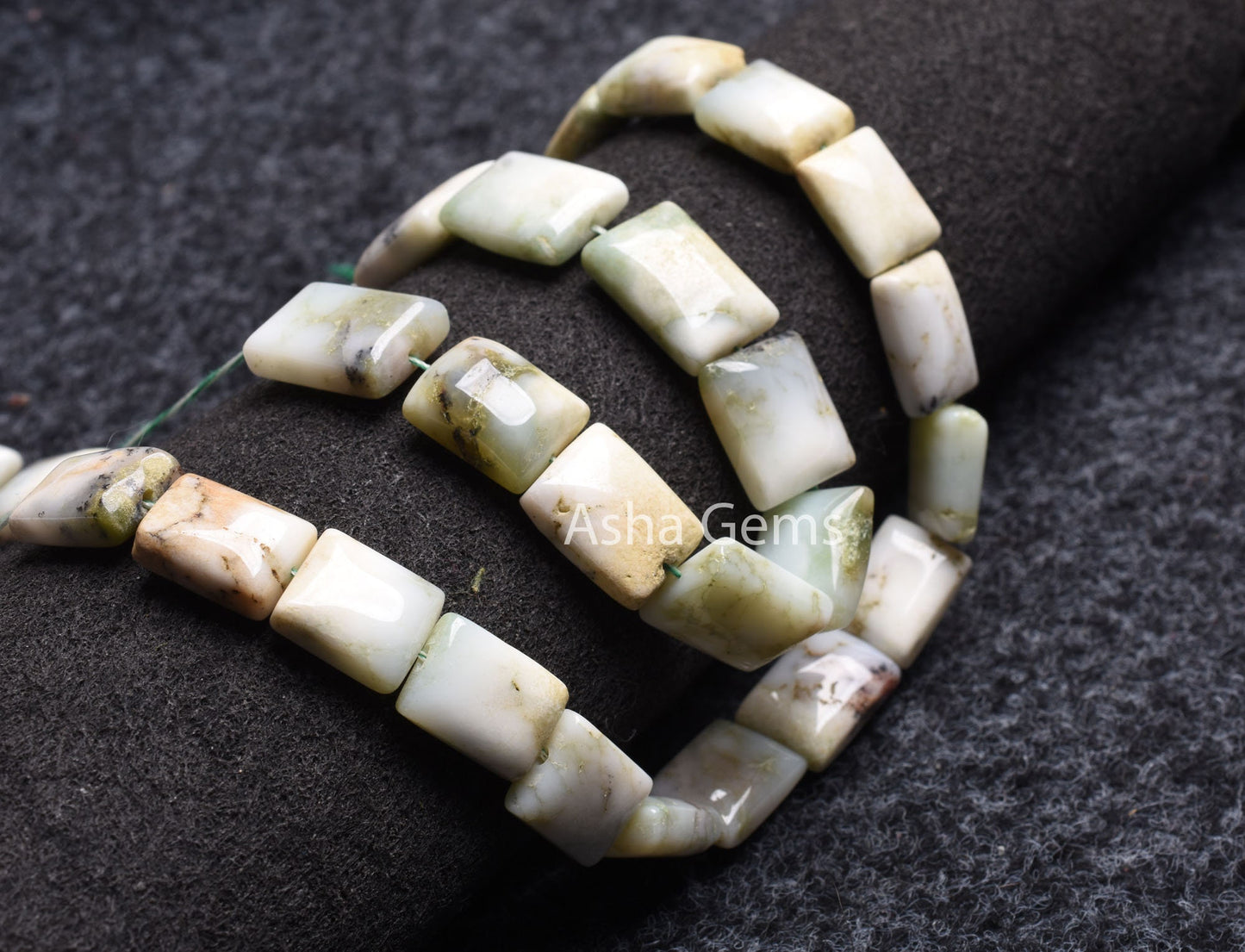 15"Strand Natural Chrysoprase Smooth Chiclet Beads, Chrysoprase Beads, Chrysoprase Plain Handmade Rectangle Gemstone Loose Bead Jewelry SALE