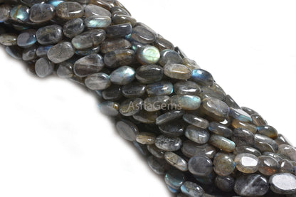 12.5" Strand Labradorite Smooth Handmade Nugget Gemstone Beads,8-12 mm Natural Fire Labradorite Uneven Tumble Shape Beads Jewelry Craft SALE