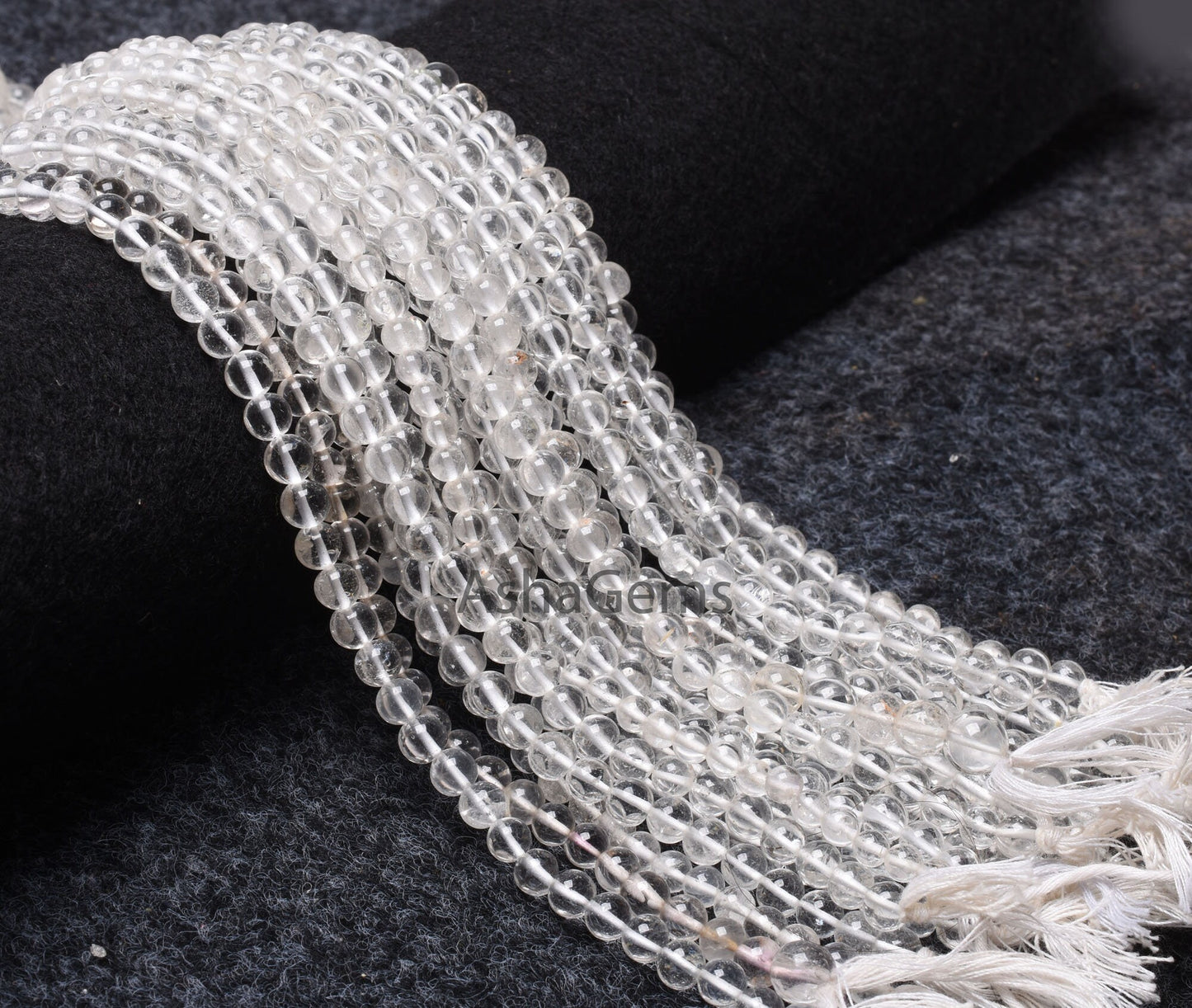 6 mm Crystal Quartz Smooth Round Ball Beads, Natural Clear Crystal Plain Round Shape Gemstone Beads, Crystal Beads Jewelry Making Craft SALE