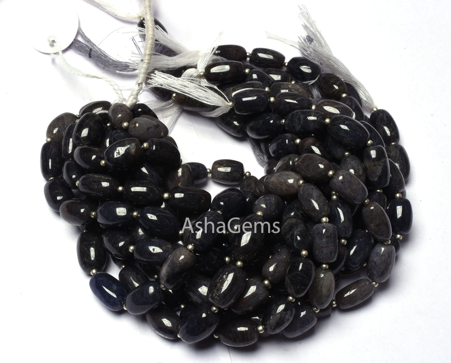 Beautiful Blue Quartz Smooth Fancy Shape Beads,10"Strand dark Blue Quartz Plain handmade Barrel Shape Gemstone Bead For Jewelry making Craft