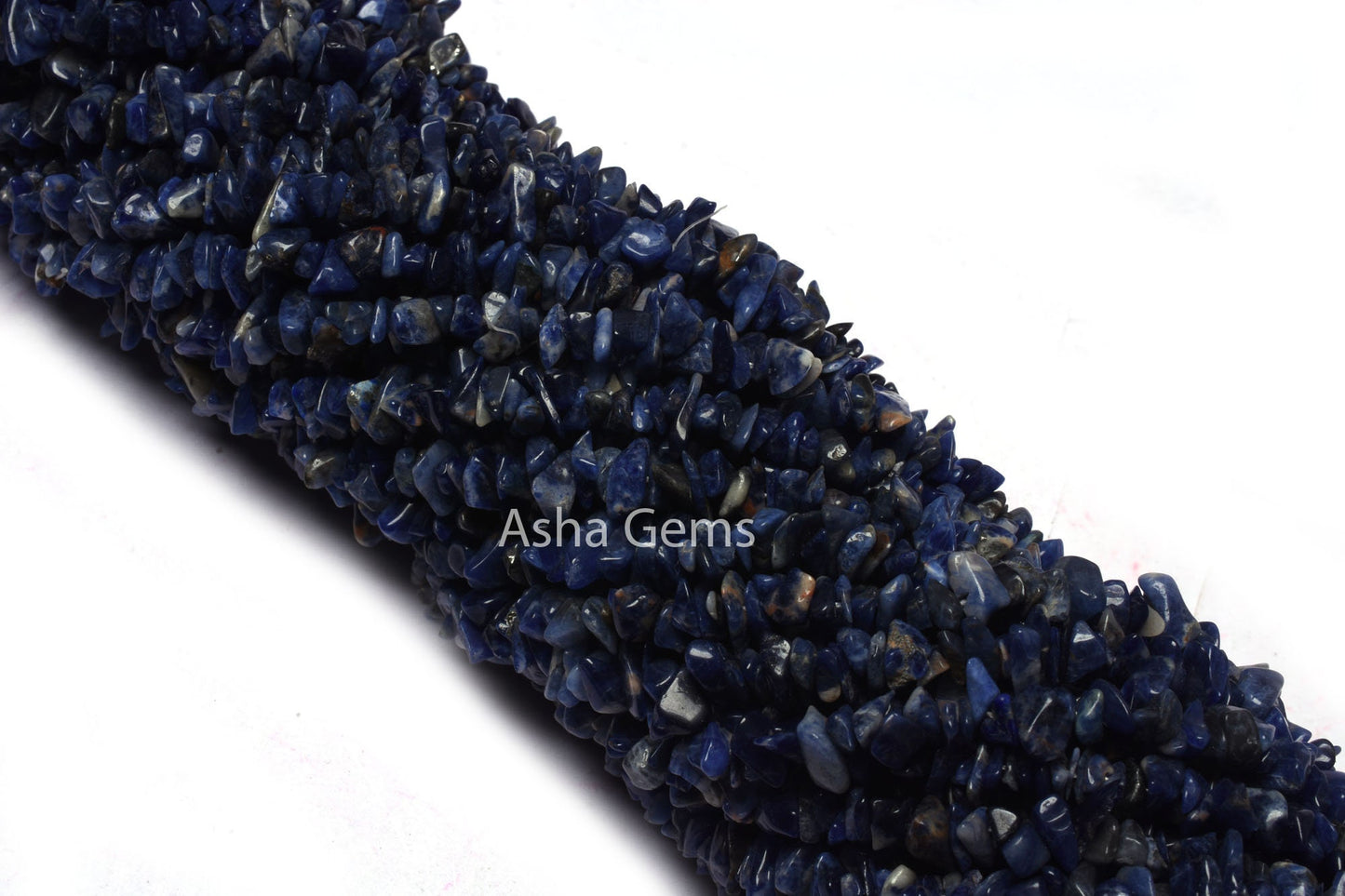 34inch Strand Natural Blue Sodalite Uncut Chips Gemstone Beads, Semi Precious Sodalite raw Rough Smooth Uneven tiny Beads Jewelry Craft SALE