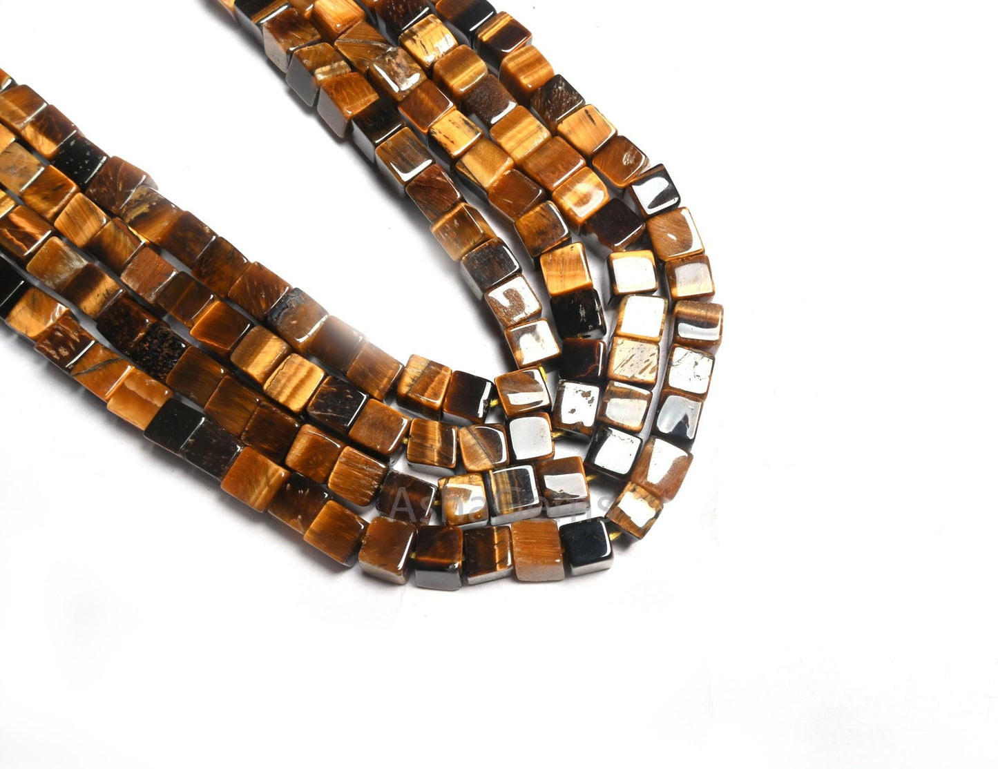 5mm Beautiful Tiger Eye Smooth Box Shape handmade Beads, Natural Tiger Eye 3D Cube Box plain Gemstone Fine Tiger Eye Bead Jewelry Craft SALE