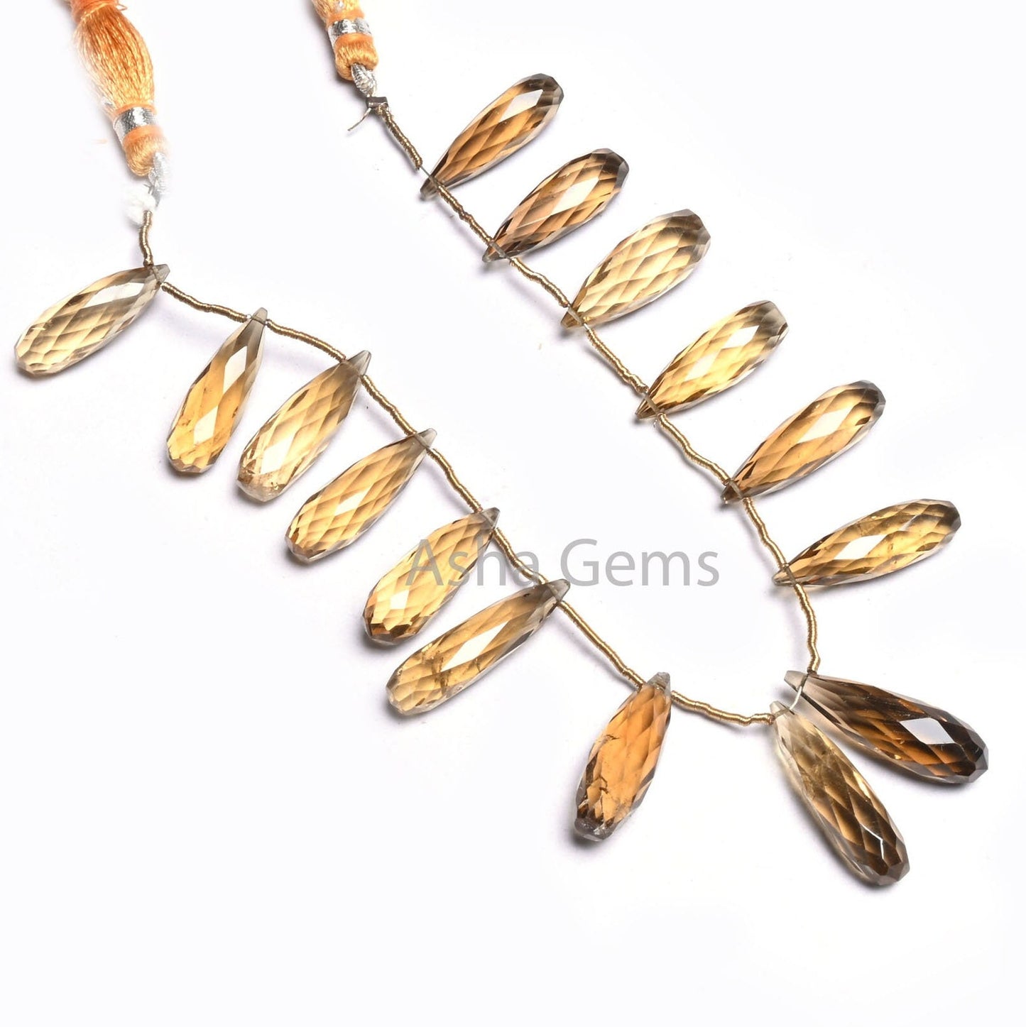 Fine Bear Quartz Fancy Long Drops Faceted Gemstone Beads,6.5-23 mm Natural Bear Quartz Side Drill Teardrop Briolette Bead Jewelry Craft SALE
