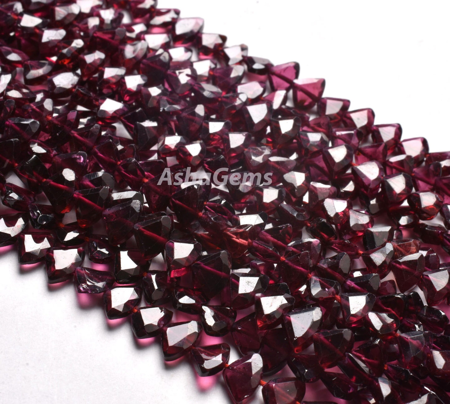 Garnet Fancy Kite Shape Beads, Natural Red Garnet Faceted Kite Beads, Garnet Fancy Beads Gemstone Flat Faceted Beads For Jewelry Making SALE