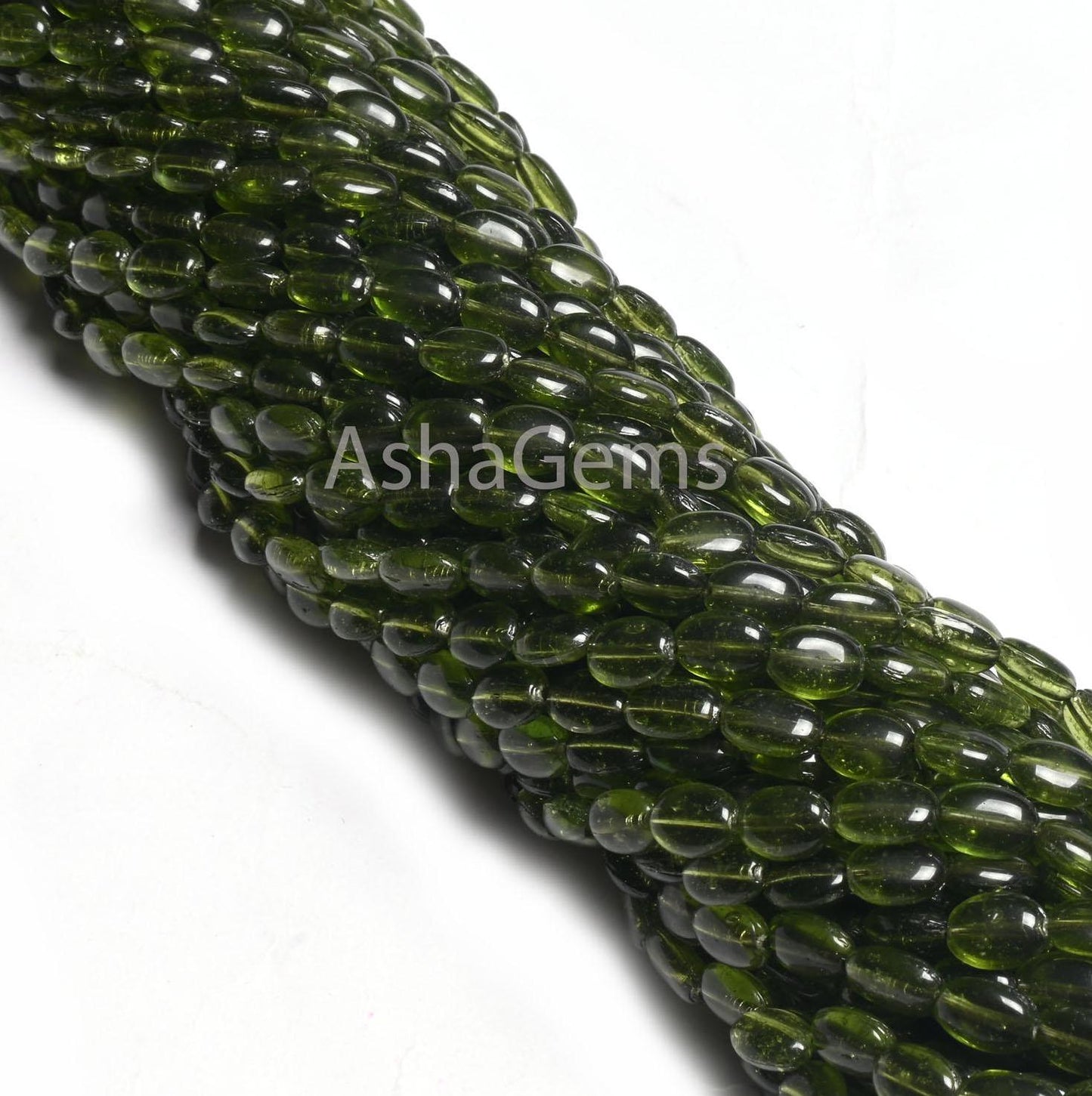5.5-7.5 mm Beautiful Green Apatite Color Hydro Smooth Oval Shape Beads,13"Fine Heena Green Hydro Plain Oval Handmade Bead Jewelry Craft SALE