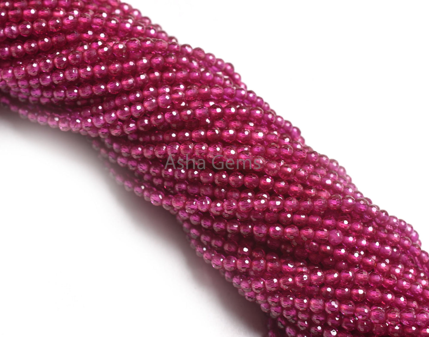 AAA Quality Red Imitation Micro Cut Faceted Beads,2 mm Ruby Imitation Machine Cut Rondelle Gemstone Beads Jewelry Necklace Making Craft SALE