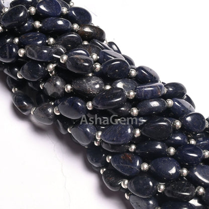 Fine Blue Quartz Smooth Pear Shape Gemstone Beads,9"Strand Blue Quartz fancy Teardrop Straight Drill handmade Bead Jewelry making Craft SALE