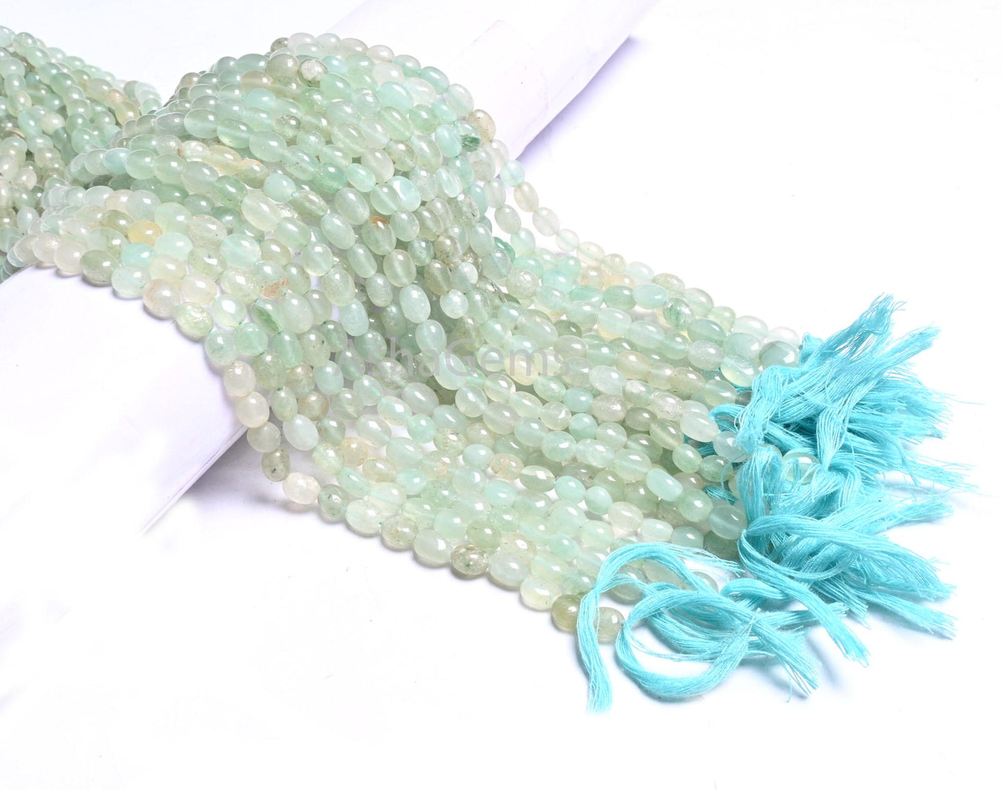 Fine Green aventurine Smooth Oval Handmade Gemstone beads, Natural Shaded Light Green aventurin Fancy Puff Oval bead Jewelry Handicraft SALE