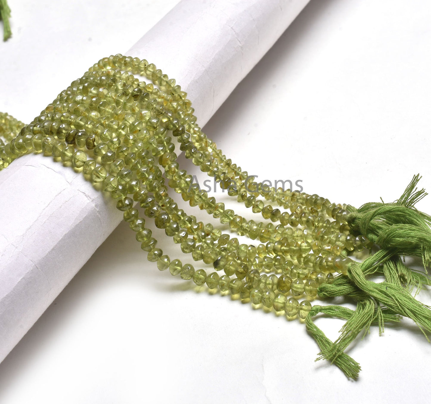 14" Strand Natural Peridot Smooth Button Shape Gemstone Beads, Green Peridot Handmade Button Beads, Peridot Beads Jewelry Making Crafts SALE