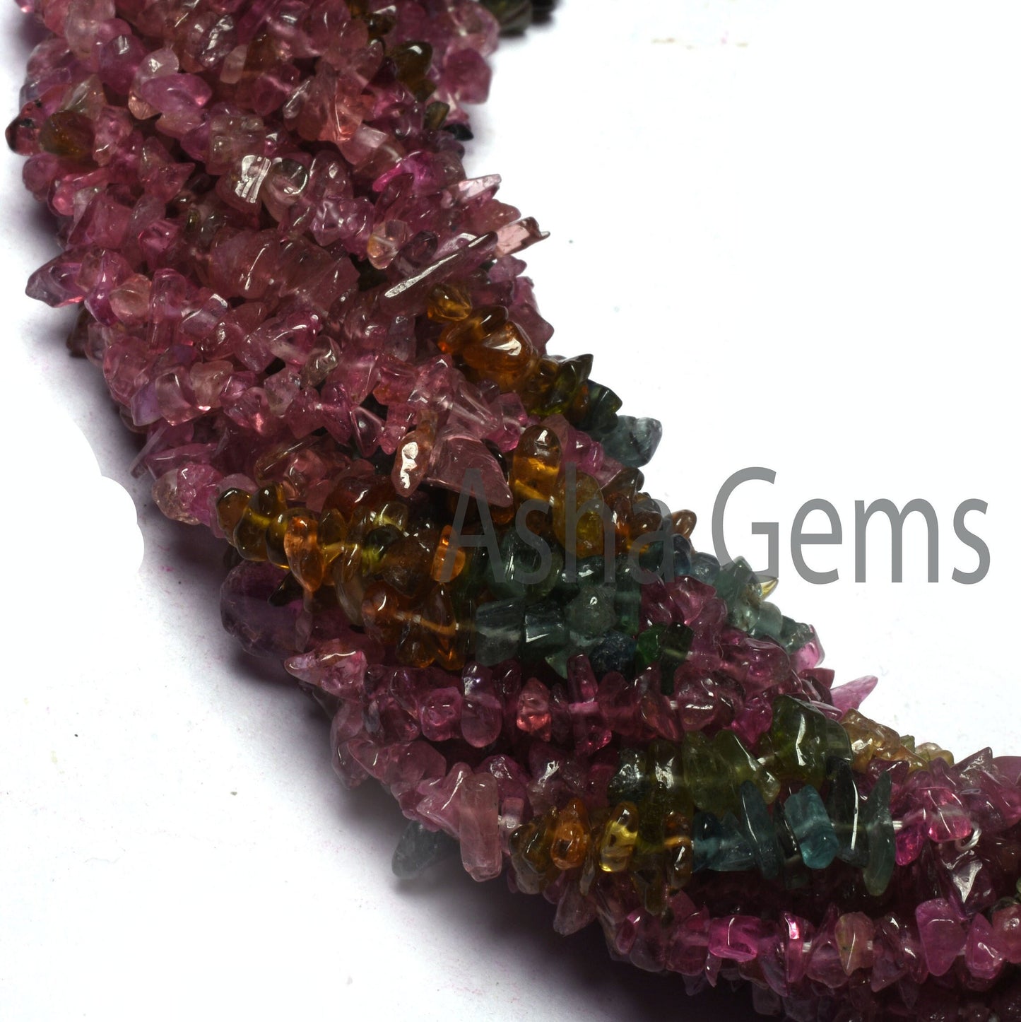 34" Strand Natural Multi Tourmaline Uncut Chips Gemstone Beads, Tourmaline Smooth Raw Rough Tiny Nuggets Beads, Fine Tourmaline Beads Sale
