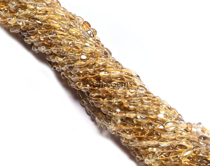 Beautiful Bio Lemon Quartz Nugget Shape Smooth Gemstone Beads,4.5-8mm Natural Bio Lemon Tiny Nugget Uneven Beads, Lemon pebble Beads Jewelry (AG 22258)