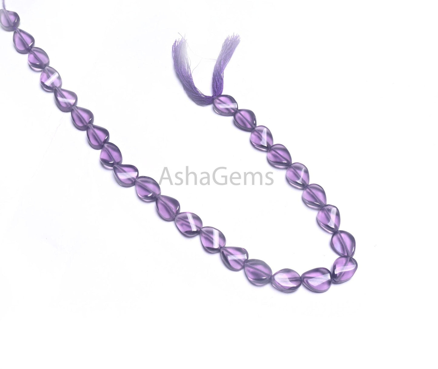 9-12 mm Beautiful Purple amethyst Color Hydro Fancy Twisted Pear Shape Beads,12" Fine Purple Hydro Smooth pear Straight Drill Beads Jewelry