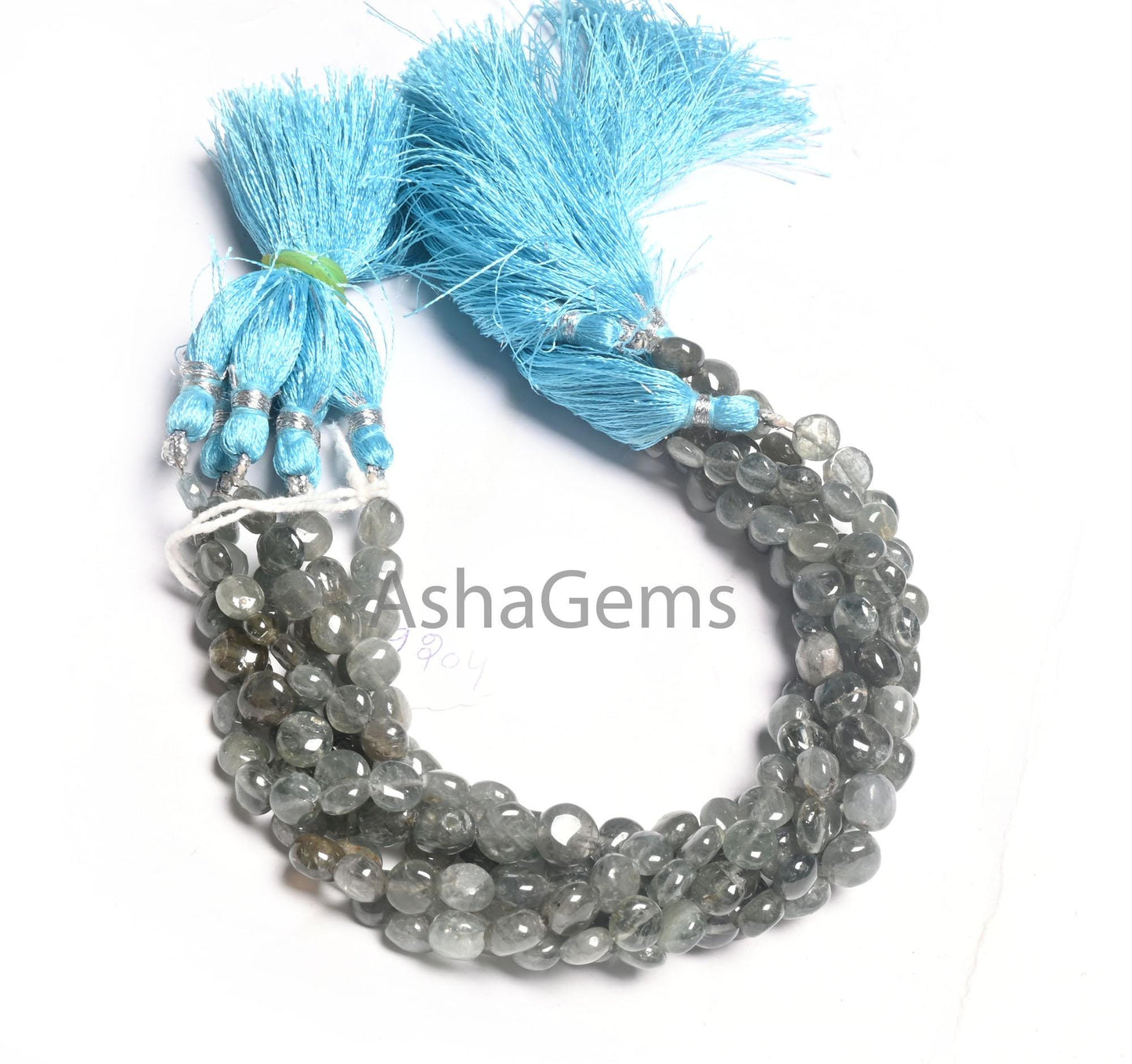 Natural Aquamarine Smooth Coin shape Gemstone Loose Beads,8" Rare Moss Aquamarine  Plain Coin Handmade Aquamarine Beads Jewelry Making Craft