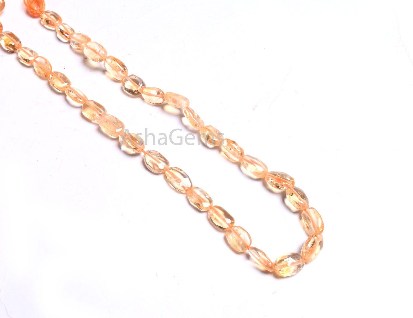 Beautiful Citrine Quartz Flat Oval Uneven Shape Handmade Beads, Natural Yellow Citrine Plain Oval Gemstone Citrine Beads Jewelry Crafts SALE