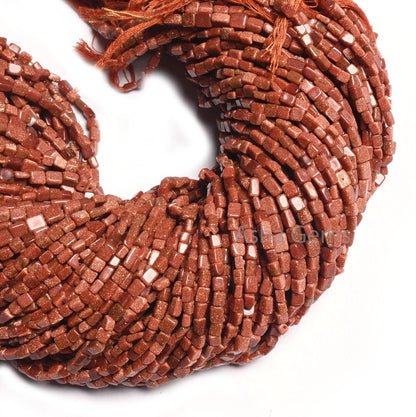 12" Strand Brown Sunstone Rectangle Handmade Smooth Beads, Sunstone Fancy Dwarf Rectangle Straight Drill Bead Jewelry making handicraft SALE
