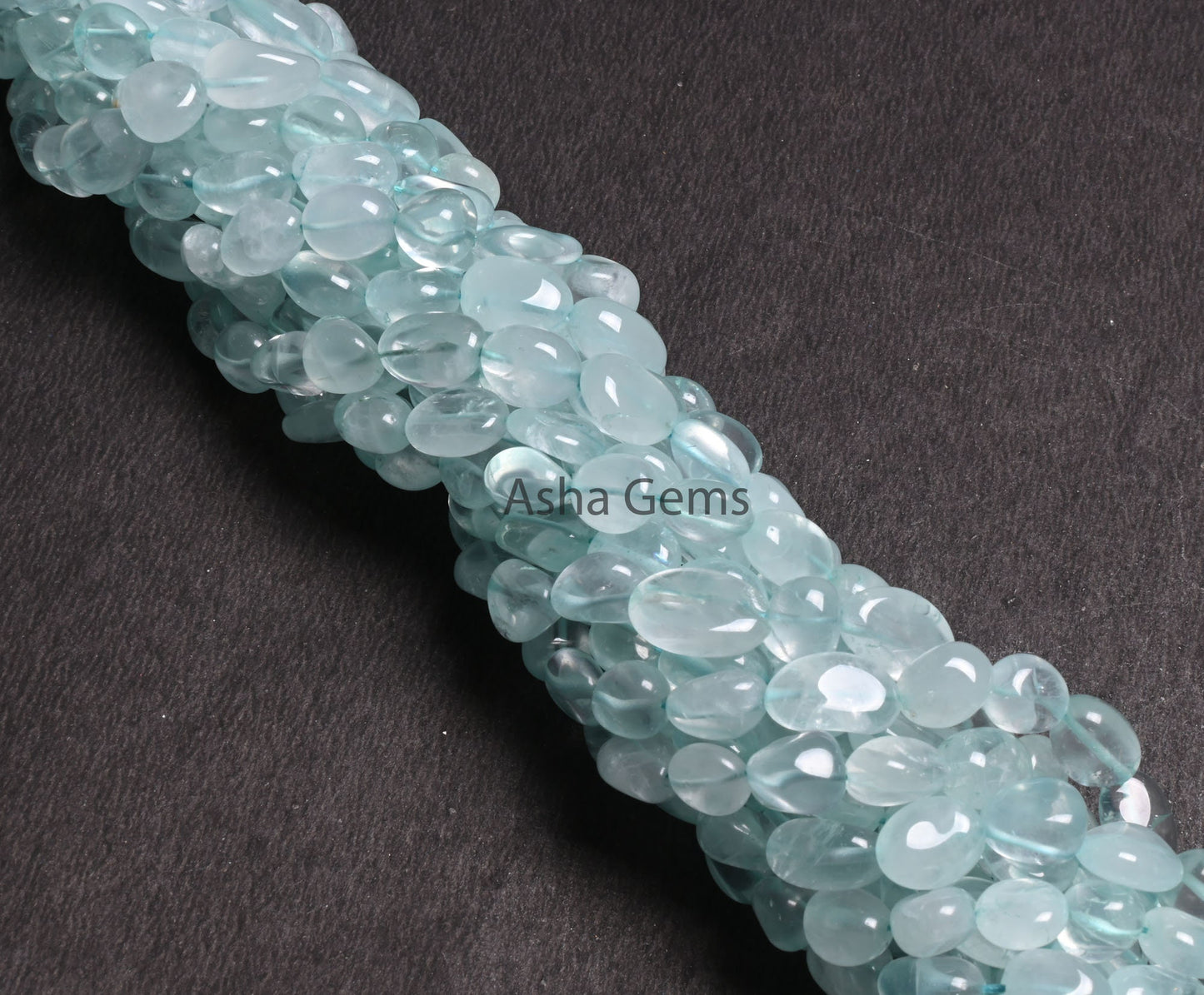 Beautiful Topaz Smooth Nugget Gemstone Loose Beads,8-13mm Sky Blue Topaz Handmade Uneven Tumble Straight Drill Topaz Bead Jewelry Craft SALE (AG 22295)
