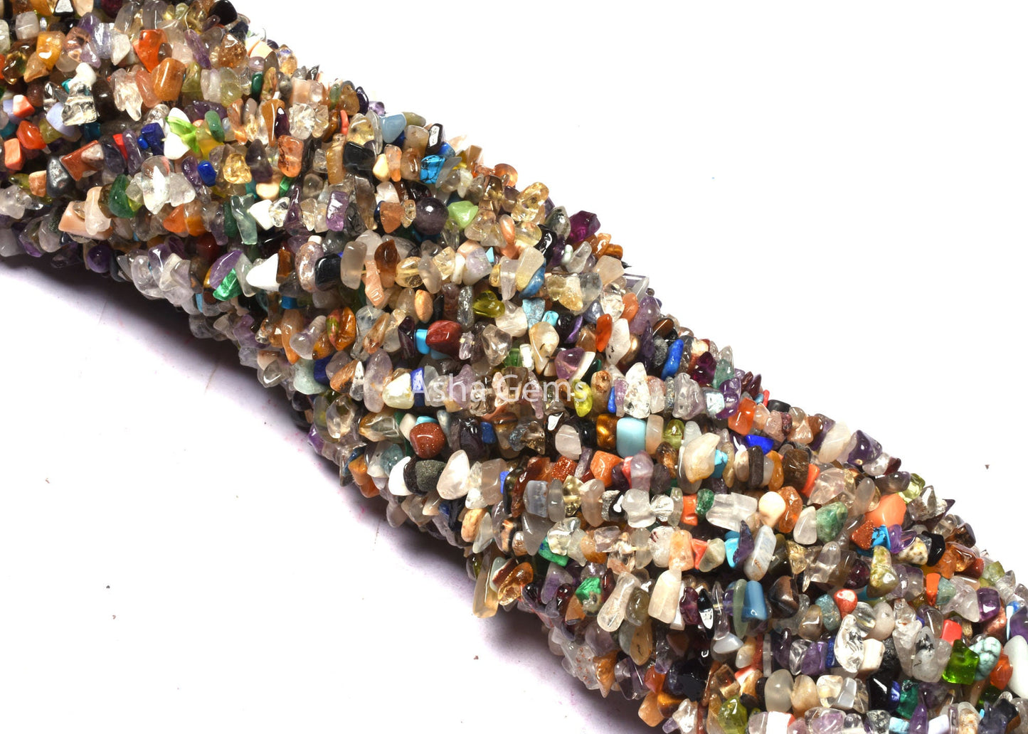 34"Strand Beautiful Natural Multi Color Gemstone Uncut Chips Gemstone Beads Smooth Raw Rough Uneven Tiny Bead Mix Gemstone Bead jewelry Sale