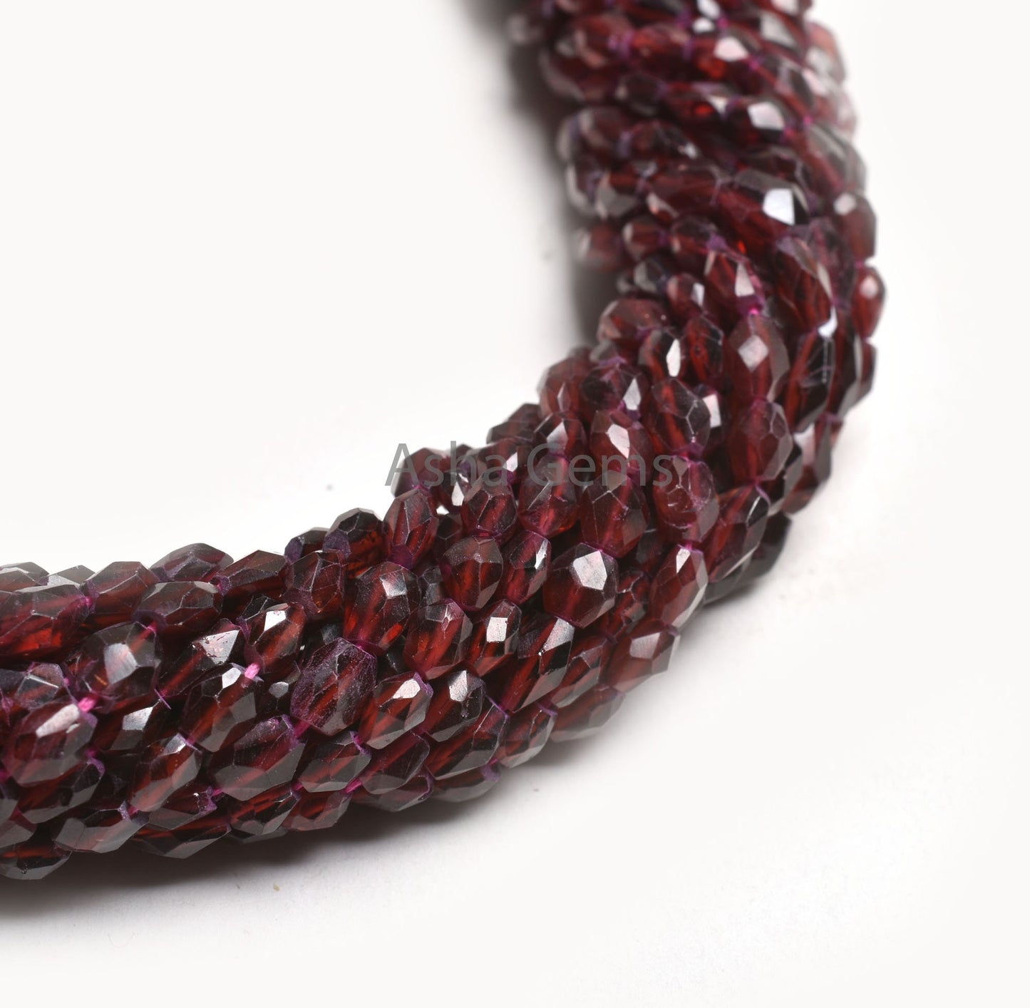 Beautiful Garnet faceted Hand Cut Oval Gemstone Loose beads, Natural Garnet Oval Briolette Straight Drill bead, Garnet Beads Jewelry Crafts