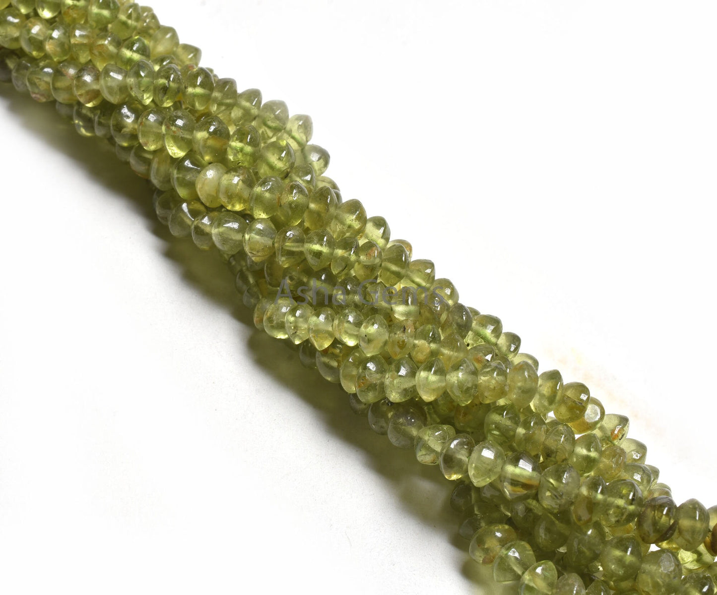 14" Strand Natural Peridot Smooth Button Shape Gemstone Beads, Green Peridot Handmade Button Beads, Peridot Beads Jewelry Making Crafts SALE