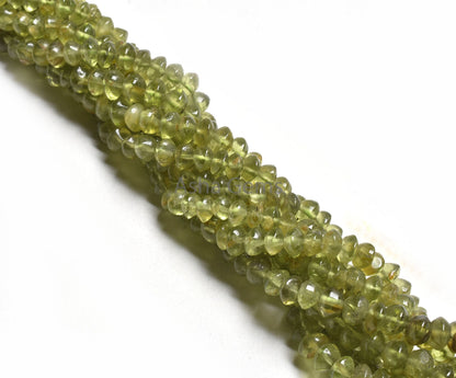 14" Strand Natural Peridot Smooth Button Shape Gemstone Beads, Green Peridot Handmade Button Beads, Peridot Beads Jewelry Making Crafts SALE