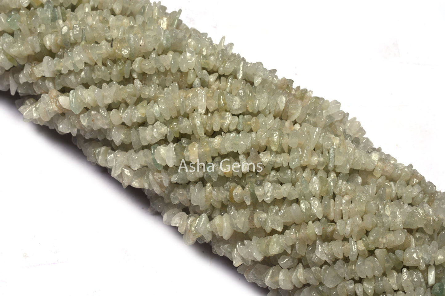 34" Strand Natural Green Aventurine Uncut Chips Angoori Margaj Smooth Raw Rough Beads Gemstone Margaj Unshape Uncut Beads Jewelry Craft sale