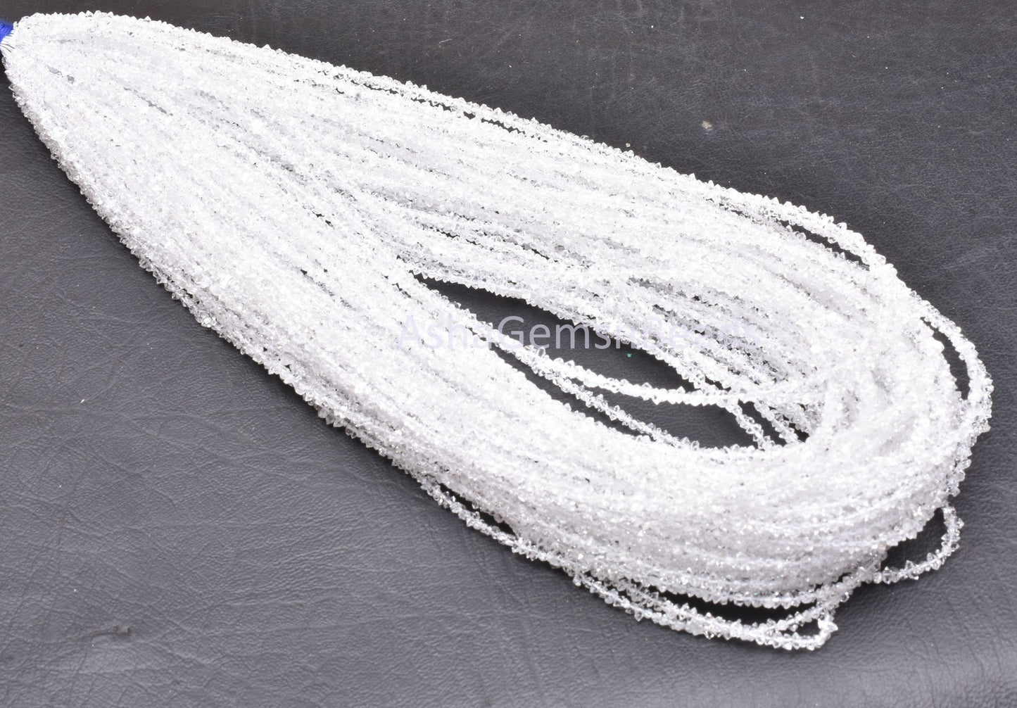 AAA Herkimer Diamond Nugget Shape Beads,16 inch, Natural White Diamond Quartz Polish Rough Faceted Beads,13 Carat Strand, Tiny Raw Bead SALE