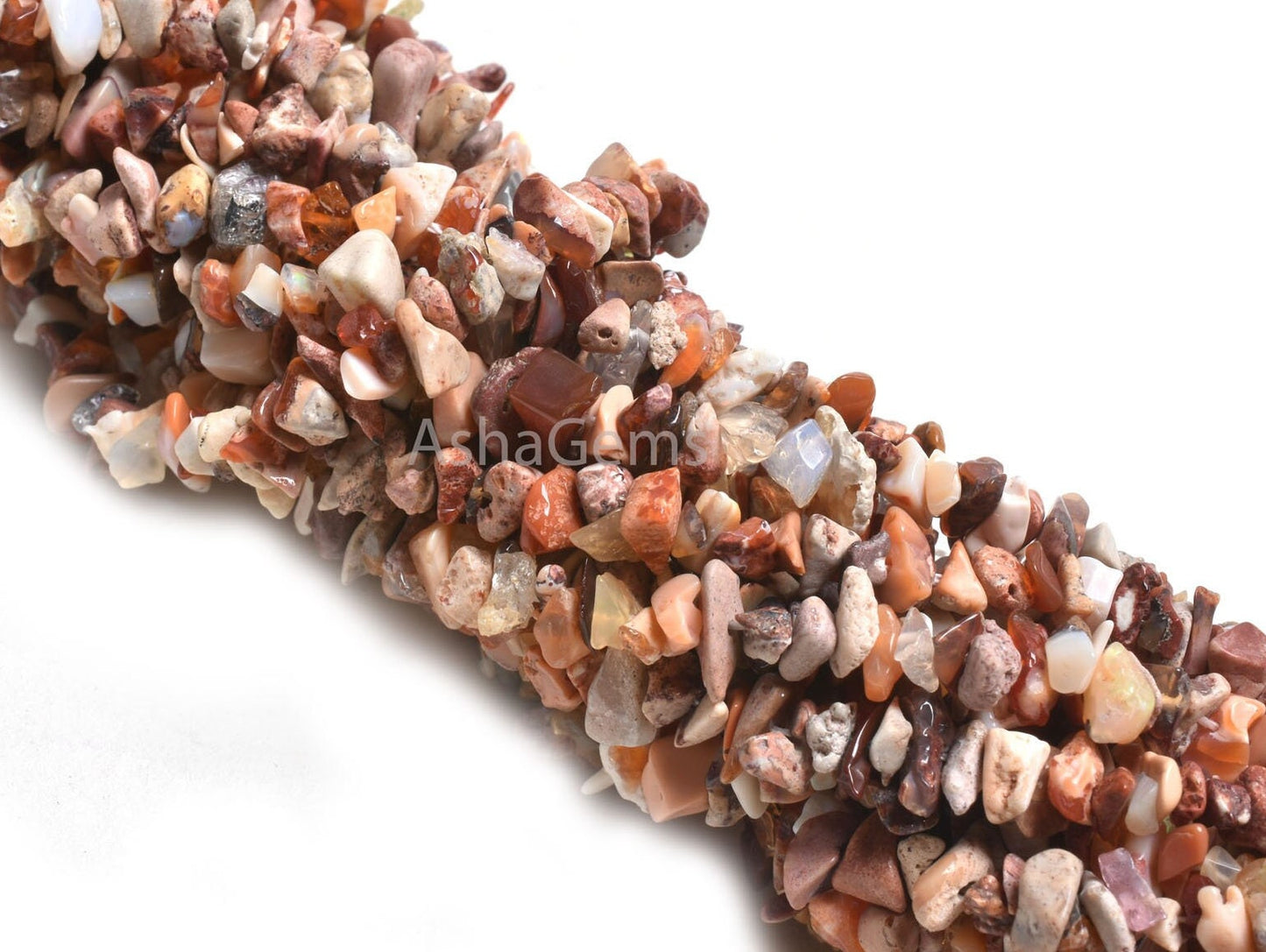 Natural Fire Opal Smooth Uncut Chip Beads,34" Strand Mexican Fire Opal Raw Rough Nugget Gemstone Beads Shaded Fire Opal Beads Jewelry Crafts