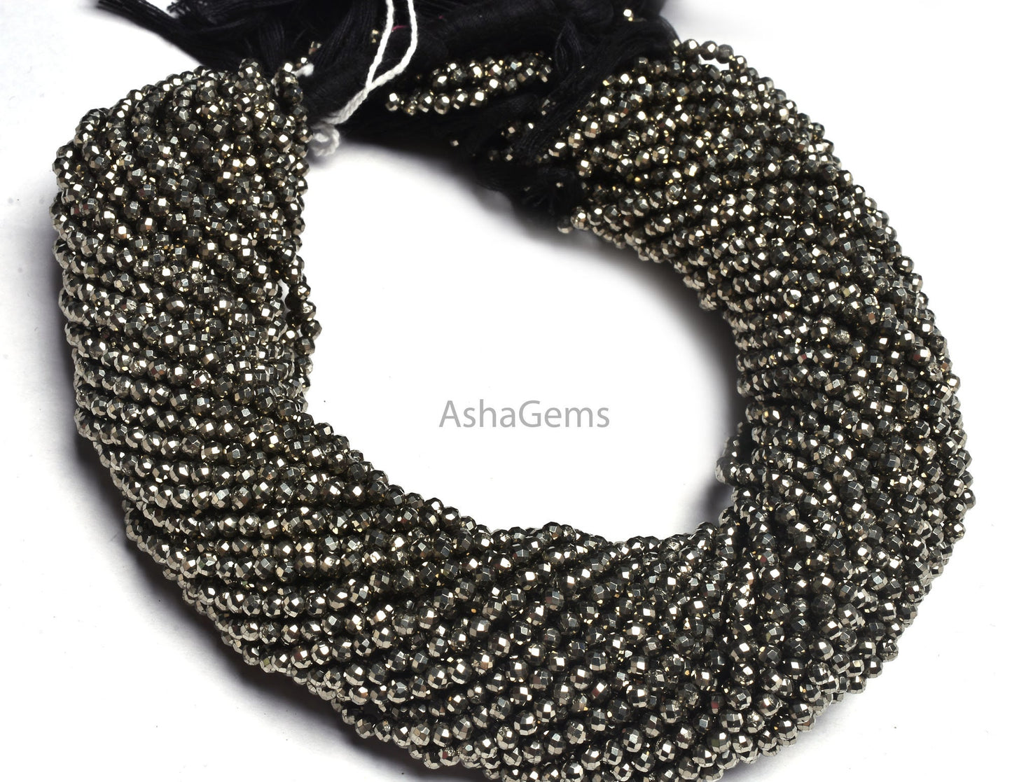 Beautiful Natural Pyrite Micro Cut Rondelle Faceted Gemstone Beads 3 mm AAA Quality Copper Pyrite machine Cut Rondelle Beads Crafts Jewelry