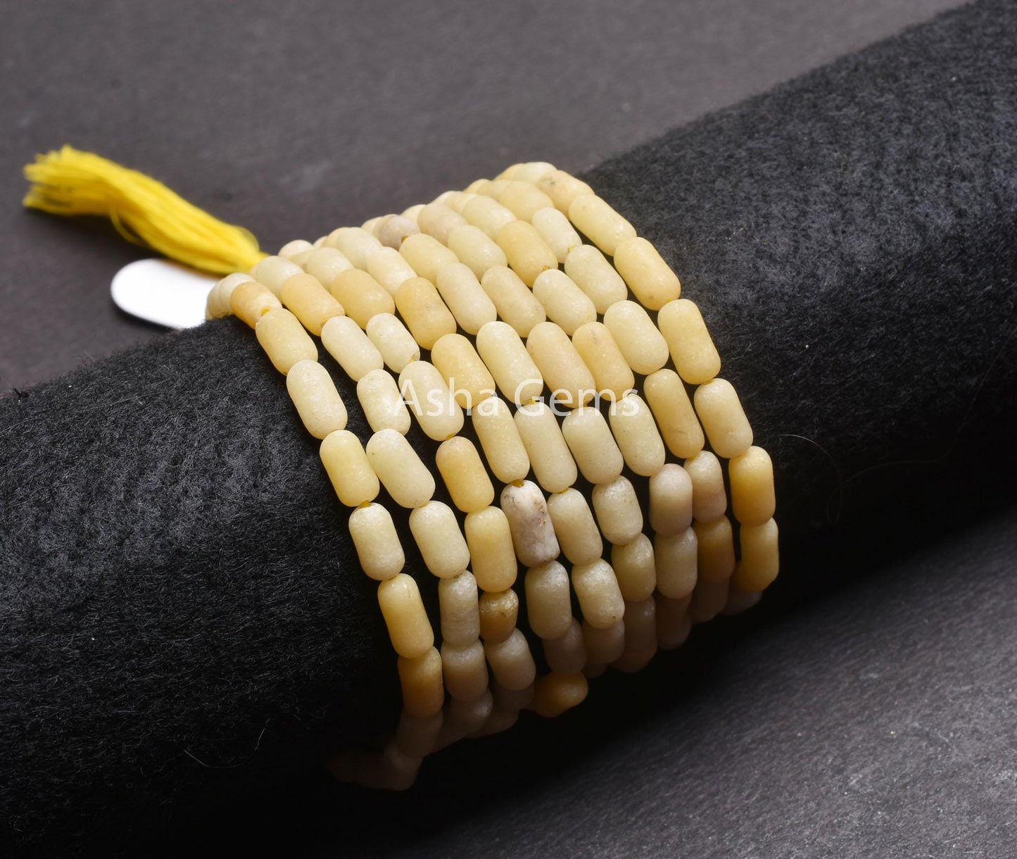 Beautiful Aventurine Smooth Cylinder Shape Beads,9" Aventurine mat Finish Plain Handmade Fancy Pipe Straight Drill Gemstone Bead SALE