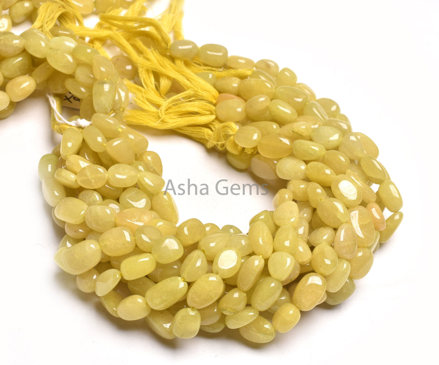 Beautiful Aventurine Smooth Nugget Shape Beads,10-14 mm Aventurine  Plain Handmade Tumble Gemstone Straight Drill Beads Margaj Bead Jewelry