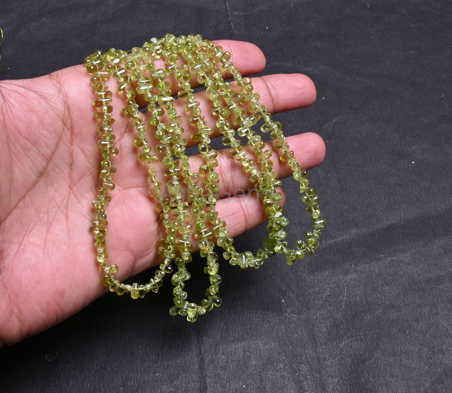 Beautiful Peridot Smooth Tiny Drops Shape Gemstone Beads, Natural Green Peridot Plain Handmade Uneven Teardrop Side Drill Beads Jewelry SALE