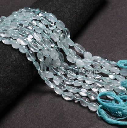 Beautiful Topaz Smooth Nugget Gemstone Loose Beads,8-13mm Sky Blue Topaz Handmade Uneven Tumble Straight Drill Topaz Bead Jewelry Craft SALE (AG 22295)