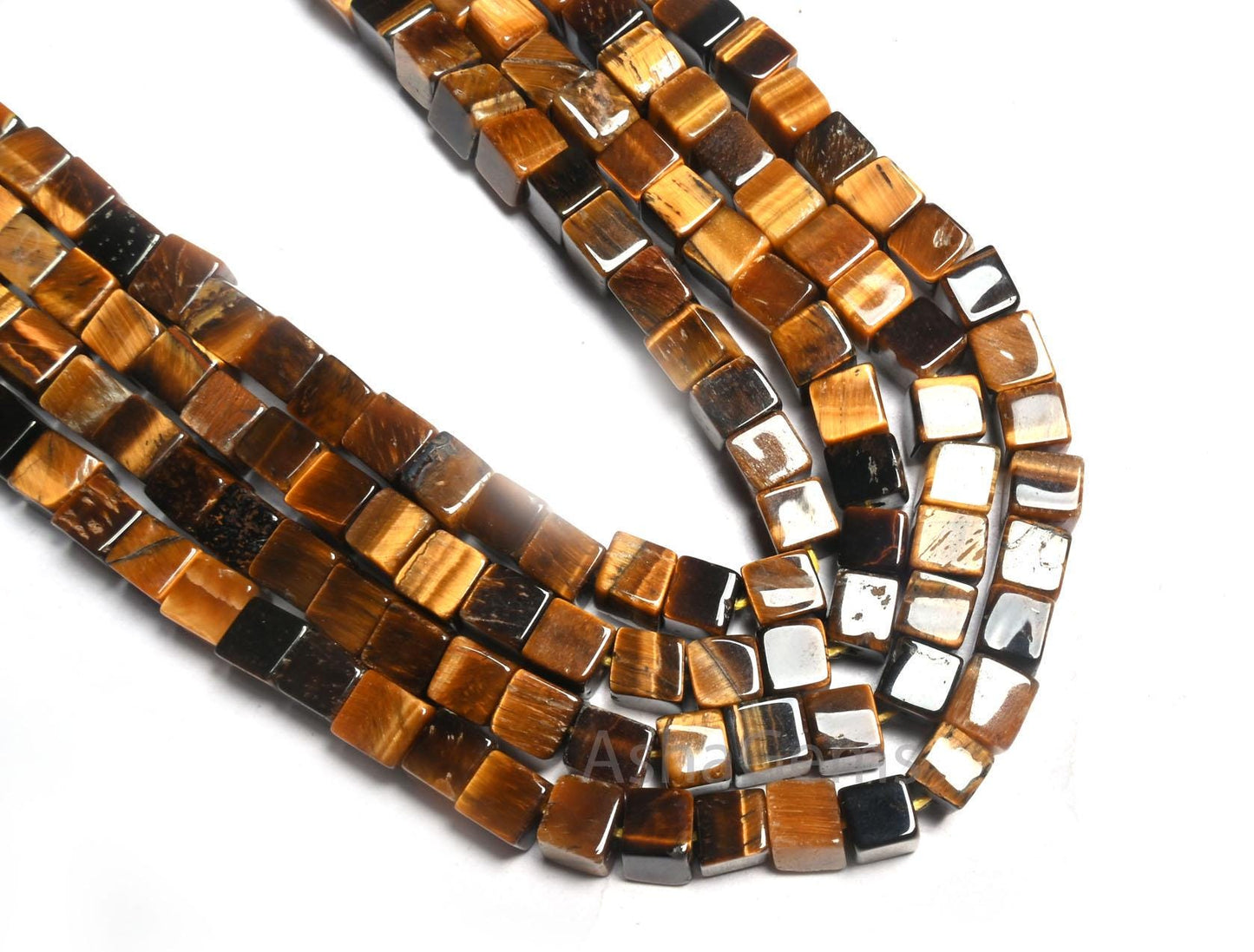5mm Beautiful Tiger Eye Smooth Box Shape handmade Beads, Natural Tiger Eye 3D Cube Box plain Gemstone Fine Tiger Eye Bead Jewelry Craft SALE
