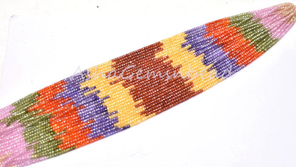 Beautiful Multi Color Zircon Micro Cut Faceted Beads,13" Strand AAA Multi Zircon Machine Cut Rondelle Shape Beads 3 mm,Jewelry Making Crafts
