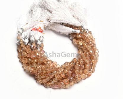 Natural Rutile Quartz Smooth Coin Shape Gemstone Loose Beads,8" Yellow Rutile Coin Straight Drill Handmade Rutile Bead Jewelry making Crafts