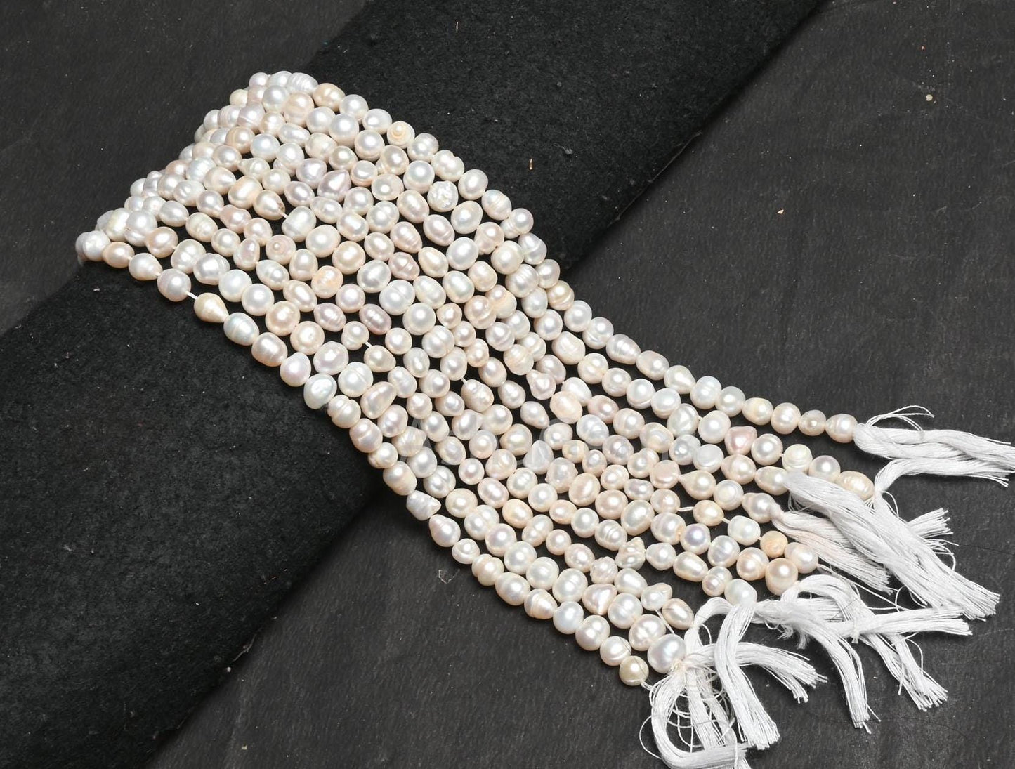 Beautiful Fresh Water Pearl Uneven Shape Beads, Natural Pearl Baroque Beads,7/14"Strand Real Pearl Gemstone Bead Jewelry Craft Necklace SALE