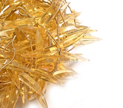 Beautiful Lemon Hydro Fancy dagger Shape faceted Beads, AAA Yellow Lemon Hydro Quartz lady Finger Shape Side Drill  Beads Jewelry Craft SALE (AG 18641)