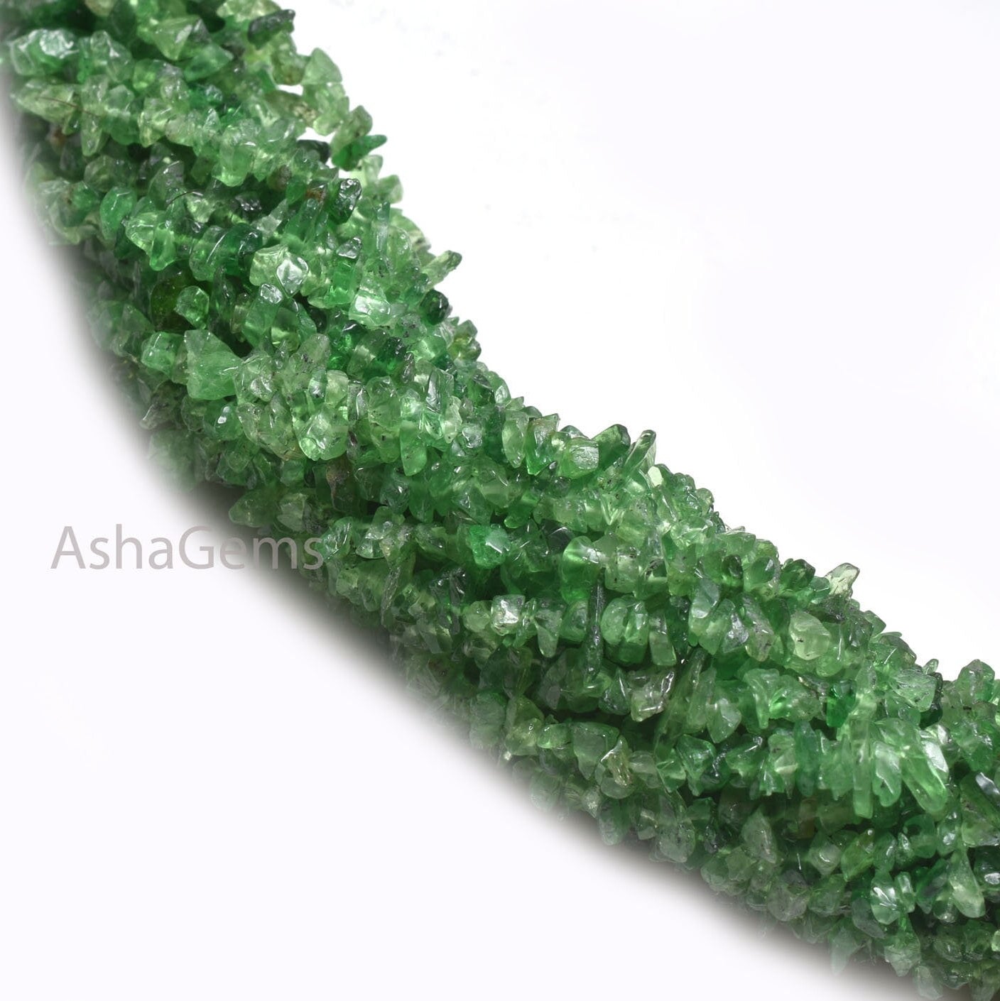 AAA Quality Tsavorite Tiny Uncut Chips smooth Beads, Natural Green Garnet Small Size Chip Gemstone Bead, Tsavorite Garnet Bead Jewelry Craft
