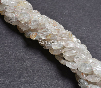 Natural Morganite Carving Oval Shape Gemstone Beads,13"Strand Pink Aquamarine Carved Oval Handmade Beads, Aquamarine Bead Jewelry Craft SALE