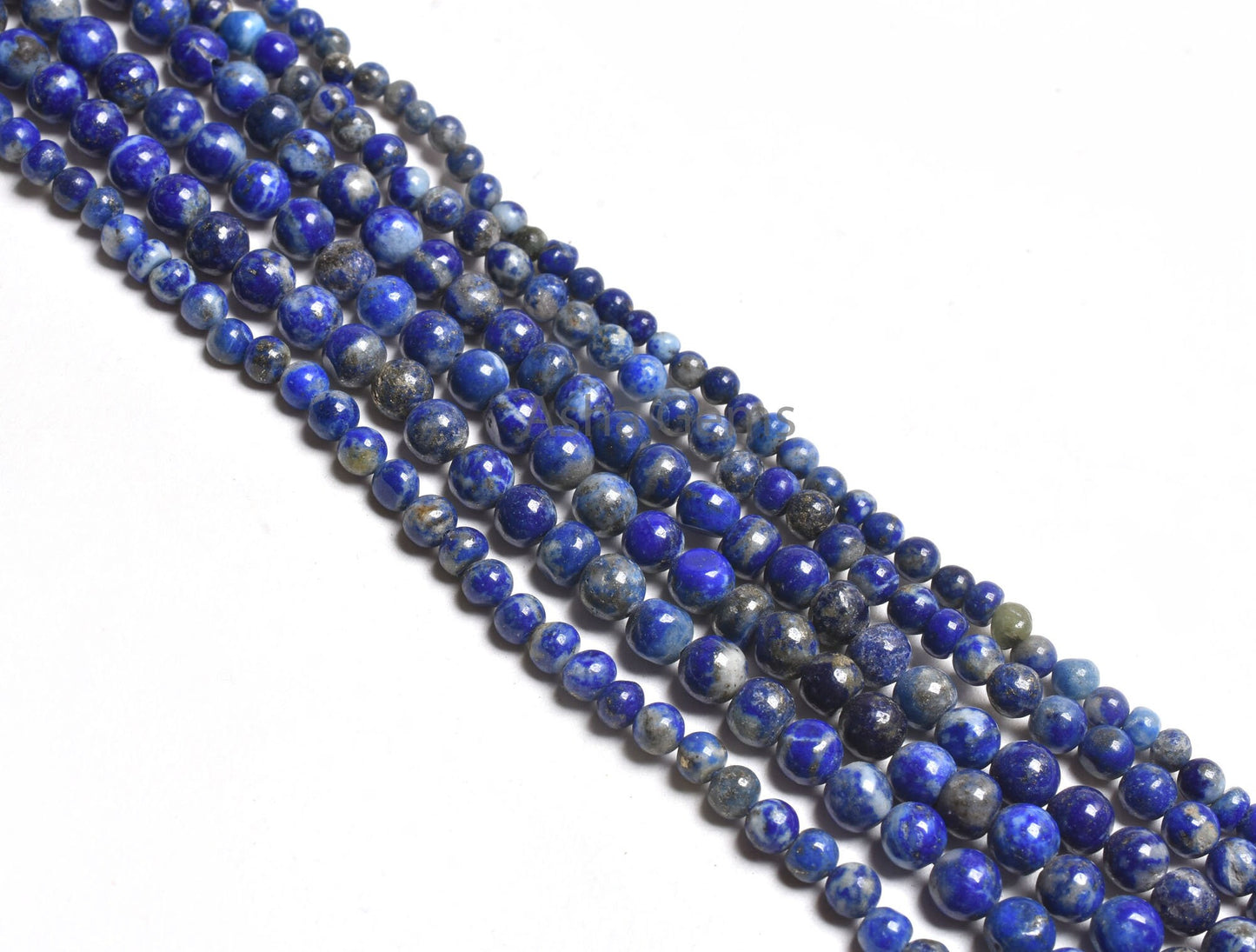 13" Strand lapis Lazuli Smooth Round Ball Beads, Natural Lapis Beads, Blue Lapis Plain Round Shape Gemstone Beads Jewelry Handicraft SALE