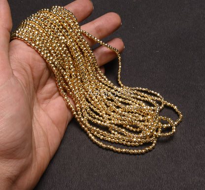 Beautiful Golden Pyrite Rondelle Indian Machine Cut Beads, Fine Quality Yellow Gold Pyrite Faceted Gemstone Loose Beads, Pyrite Bead Jewelry