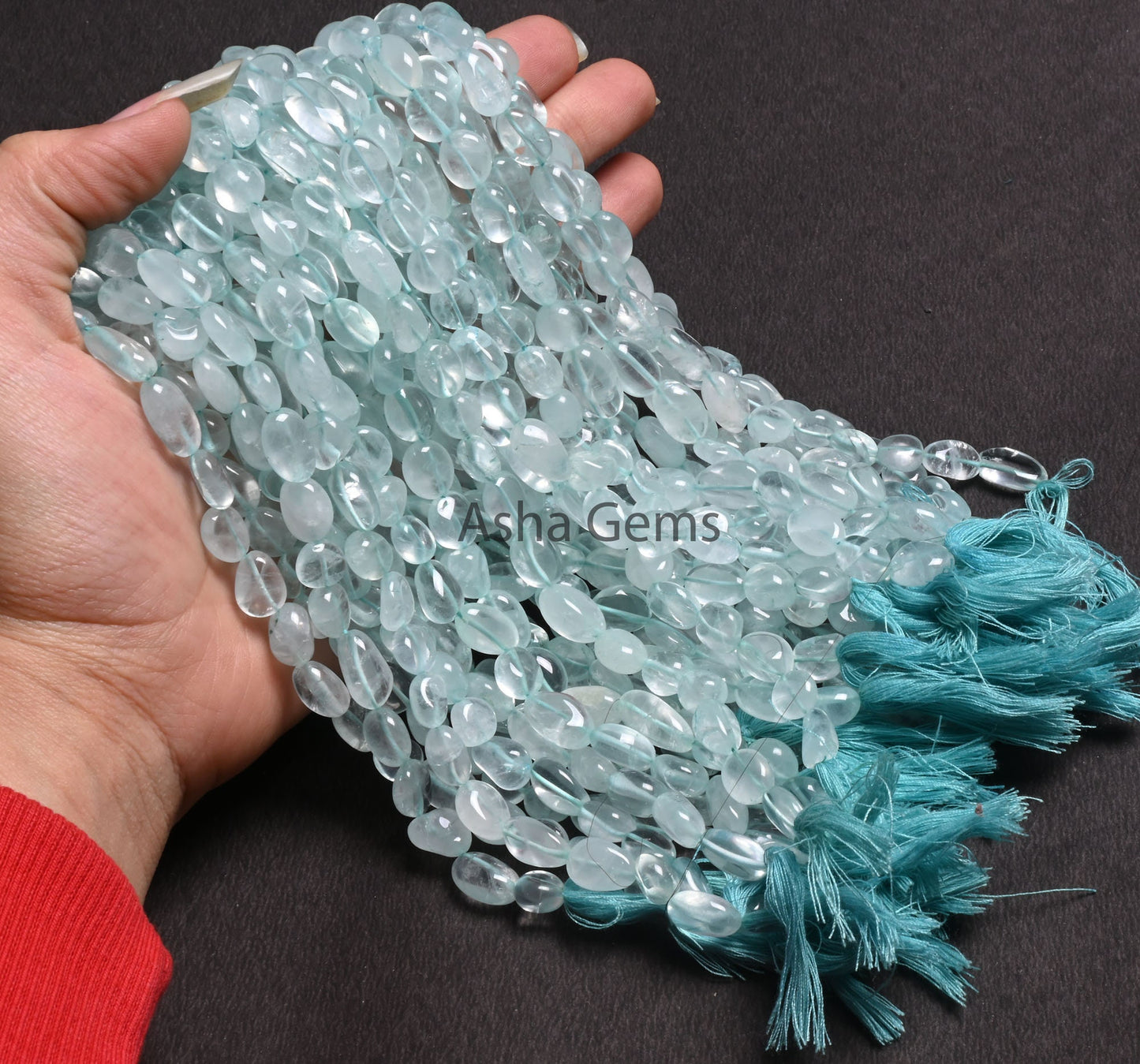 Beautiful Topaz Smooth Nugget Gemstone Loose Beads,8-13mm Sky Blue Topaz Handmade Uneven Tumble Straight Drill Topaz Bead Jewelry Craft SALE (AG 22295)