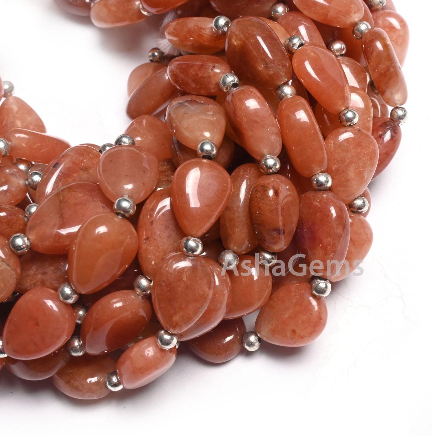 Beautiful Pink Quartz Smooth Pear Shape Gemstone handmade Beads,9" Quartz Fancy Teardrop Straight Drill Beads Jewelry making handicraft SALE